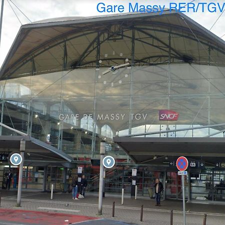 Quietstay 20' Paris, Connected Home Avec Terrasse Massy  Exteriör bild