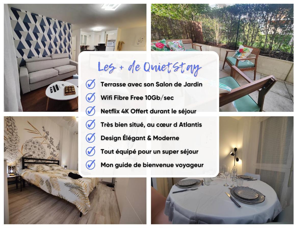 Quietstay 20' Paris, Connected Home Avec Terrasse Massy  Exteriör bild