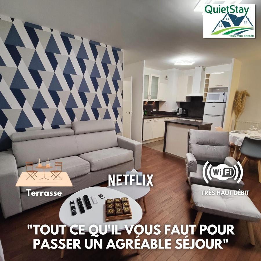 Quietstay 20' Paris, Connected Home Avec Terrasse Massy  Exteriör bild