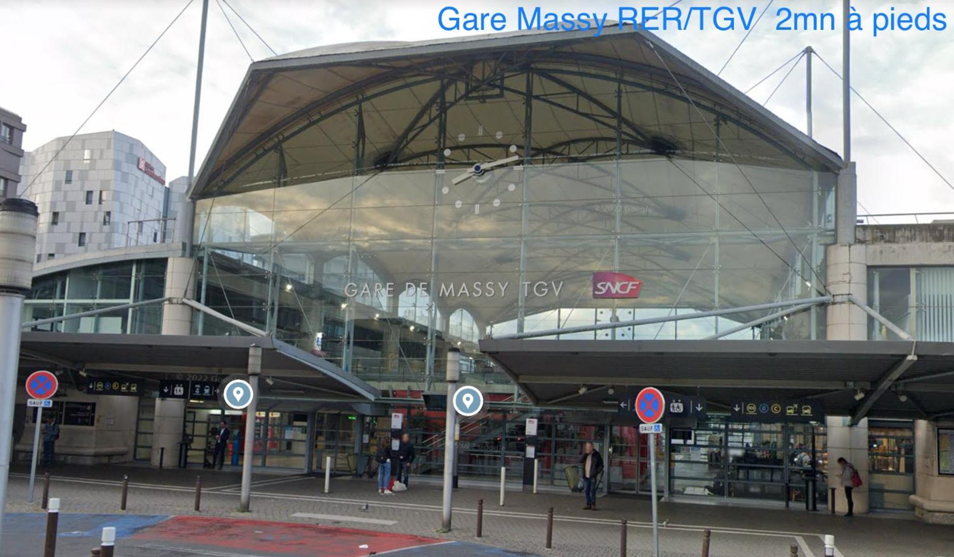 Quietstay 20' Paris, Connected Home Avec Terrasse Massy  Exteriör bild